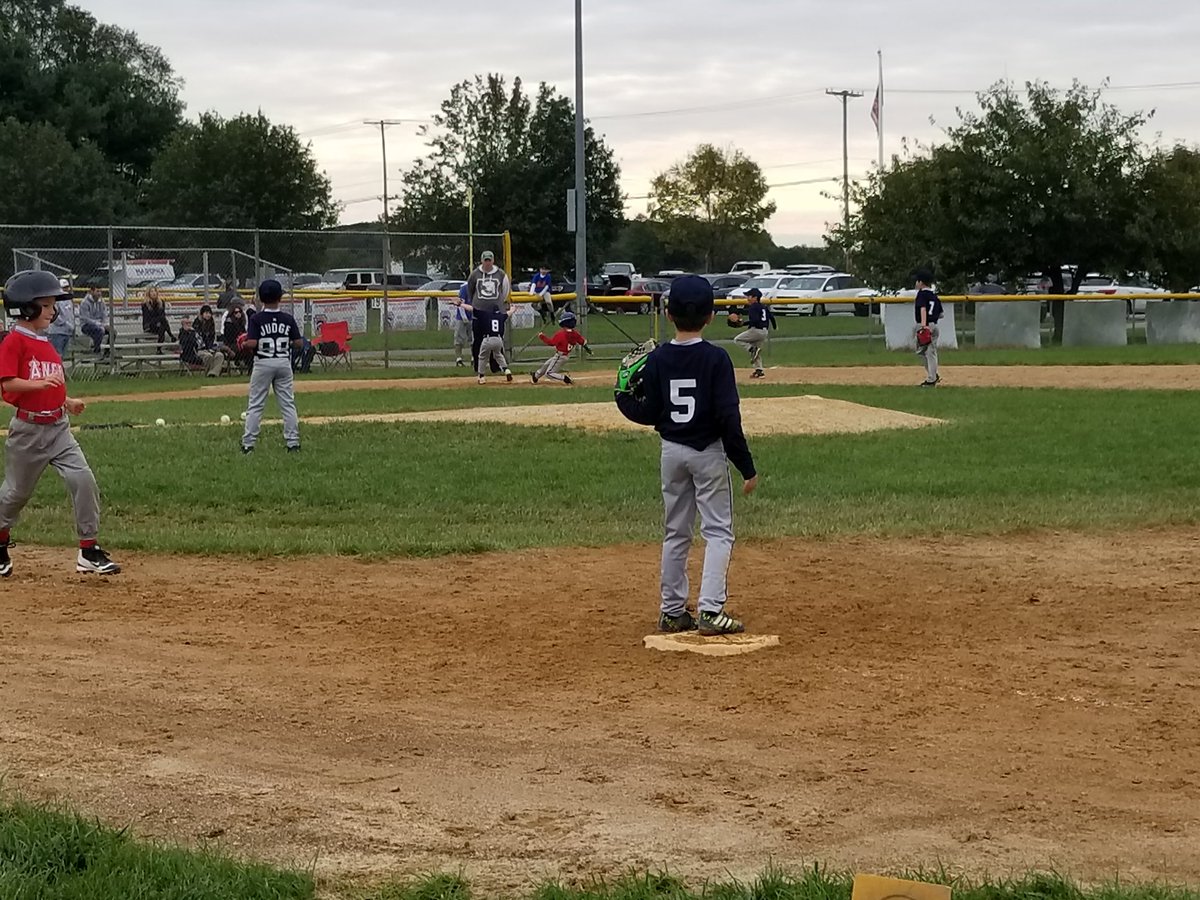 NorthHowellLL's tweet image. Fall Ball 2018 Yankees vs Angels