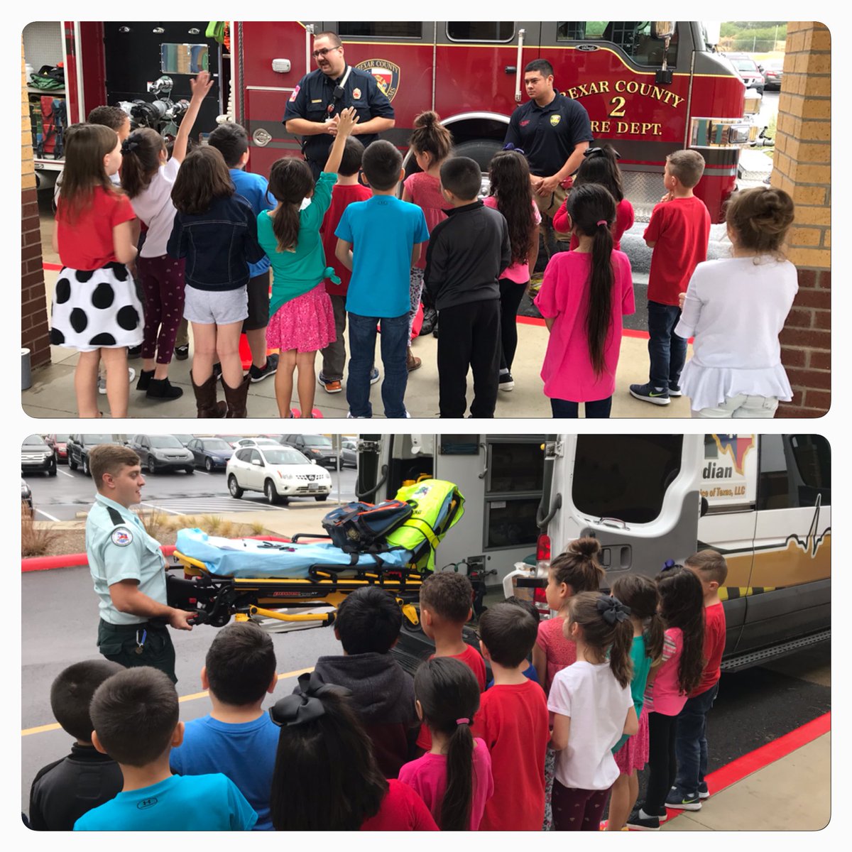 tmar418's tweet photo. My students had so much fun today! Our first career day was a success!! #MoraLegacy @NISDMoraES https://t.co/t1TFCqfgW4
