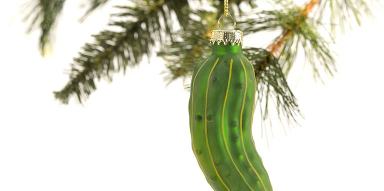 This Is What It Means When You See a Pickle Ornament on a Christmas Tree <a href="/Cosmopolitan/">Cosmopolitan</a> ow.ly/dKbt30mN9Am #boomers #babyboomers #holidays #Christmastraditions