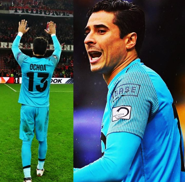 ➔ ¿El primer mexicano en ser nominado al Balón de Oro? OCHOA.
➔ ¿El mejor jugador mexicano en los últimos Mundiales? OCHOA.
➔ ¿El único portero mexicano en Ligas TOP5 de Europa? OCHOA.
➔ ¿El único portero mexicano en el TOP de la IFFHS en 2018? OCHOA.
LEYENDA MEXICANA.