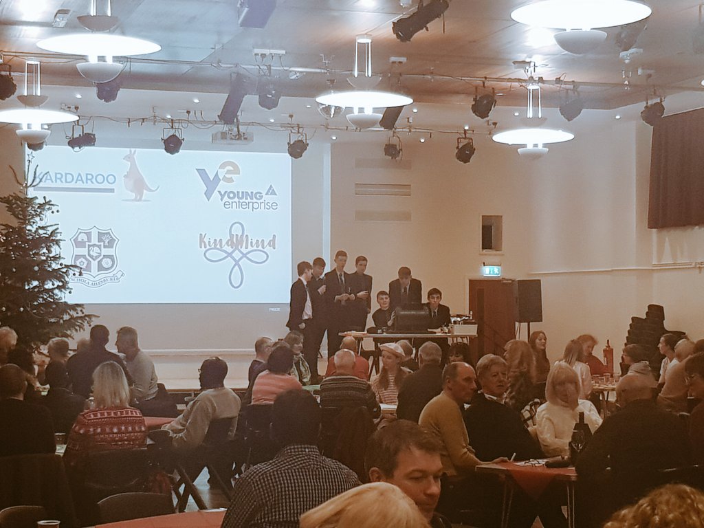 misschalk's tweet photo. Well done @KindMindYE and @kardaroo_ye for a very successful @youngenterprise quiz night. Two teams working together to fundraise. A busy day ahead for some tomorrow preparing for our first trade fair on Sunday! #LearningNeverSleeps #motivation #TeamworkMakesTheDreamWork #Proud https://t.co/3YAeCaQAbf