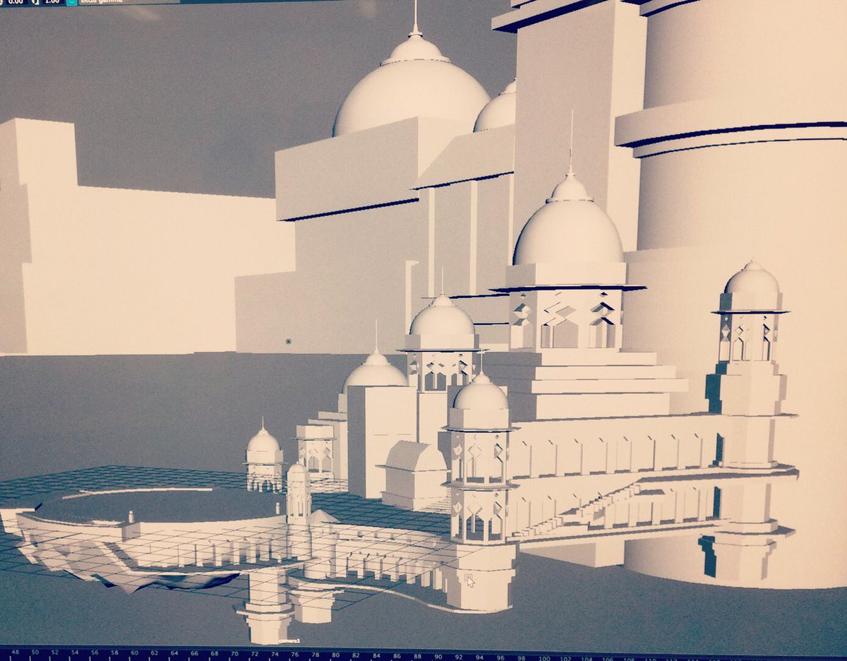 theeverydayben's tweet photo. Progress on the environment. #maya #maya3d #maya3dart #mayaautodesk #conceptart #concept #3dclass #3dartwork #3dart #3dartist #3d #environment #3denvironment #3denviornmentartist #csueb #csuebgamejam #csuebmultimediaclub https://t.co/V0DbJvnX7A