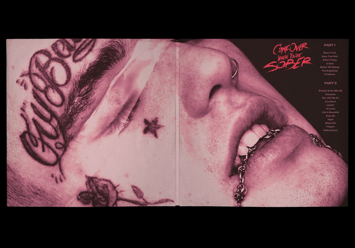 HlGHDEMAND's tweet image. Come Over When You're Sober (2LP Deluxe) ✨
Alternate Artwork, Tracklist, Logo, Inlet/LP Concept, Designed by me.
All support appreciated 🖤