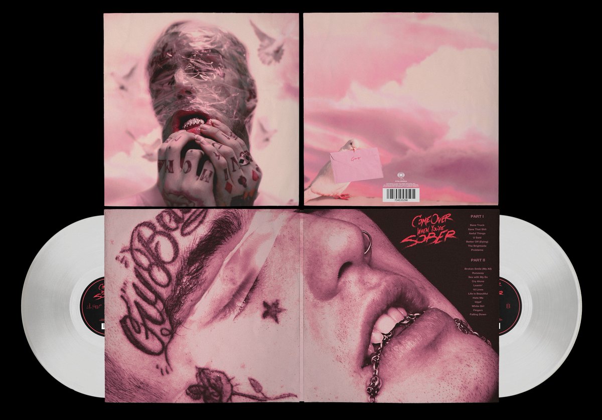 HlGHDEMAND's tweet image. Come Over When You're Sober (2LP Deluxe) ✨
Alternate Artwork, Tracklist, Logo, Inlet/LP Concept, Designed by me.
All support appreciated 🖤