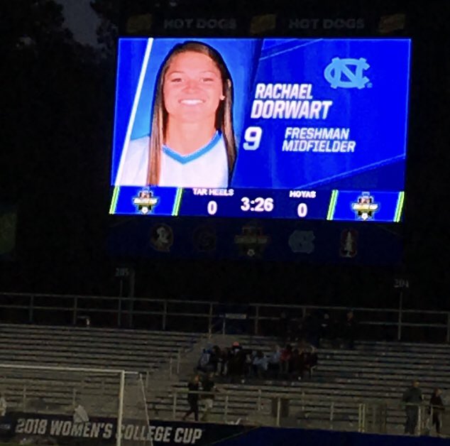 PennFusion_SA's tweet photo. Penn Fusion is in the house! PreAcademy girls playing at #CASLShowcase and get to cheer on #AwesomeAlum Rachael Dorwart and @uncwomenssoccer at the College Cup! #FinalFour #RiseWithUs #9 https://t.co/fTXMvamhSo