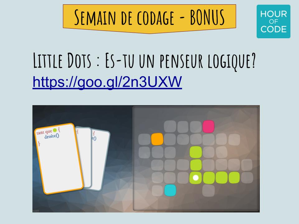 LapChristine's tweet image. Les activités de la semaine de codage sont prêts! Des midis excitants à venir pour les élèves de la 7e à 12e du @CcSamuelGenest #HourOfCode #clcCodeWeek #LaserEtFier