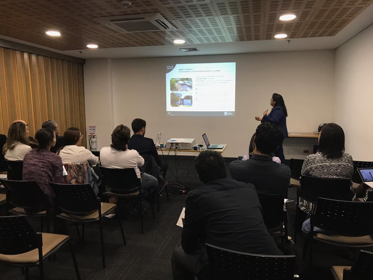 #Hoy en el día de San Andrés, los miembros de la Mesa Técnica Nacional Seaflower, se reunieron para tratar los retos y necesidades que tiene la Reserva de Biosfera Saflower para los próximos años.