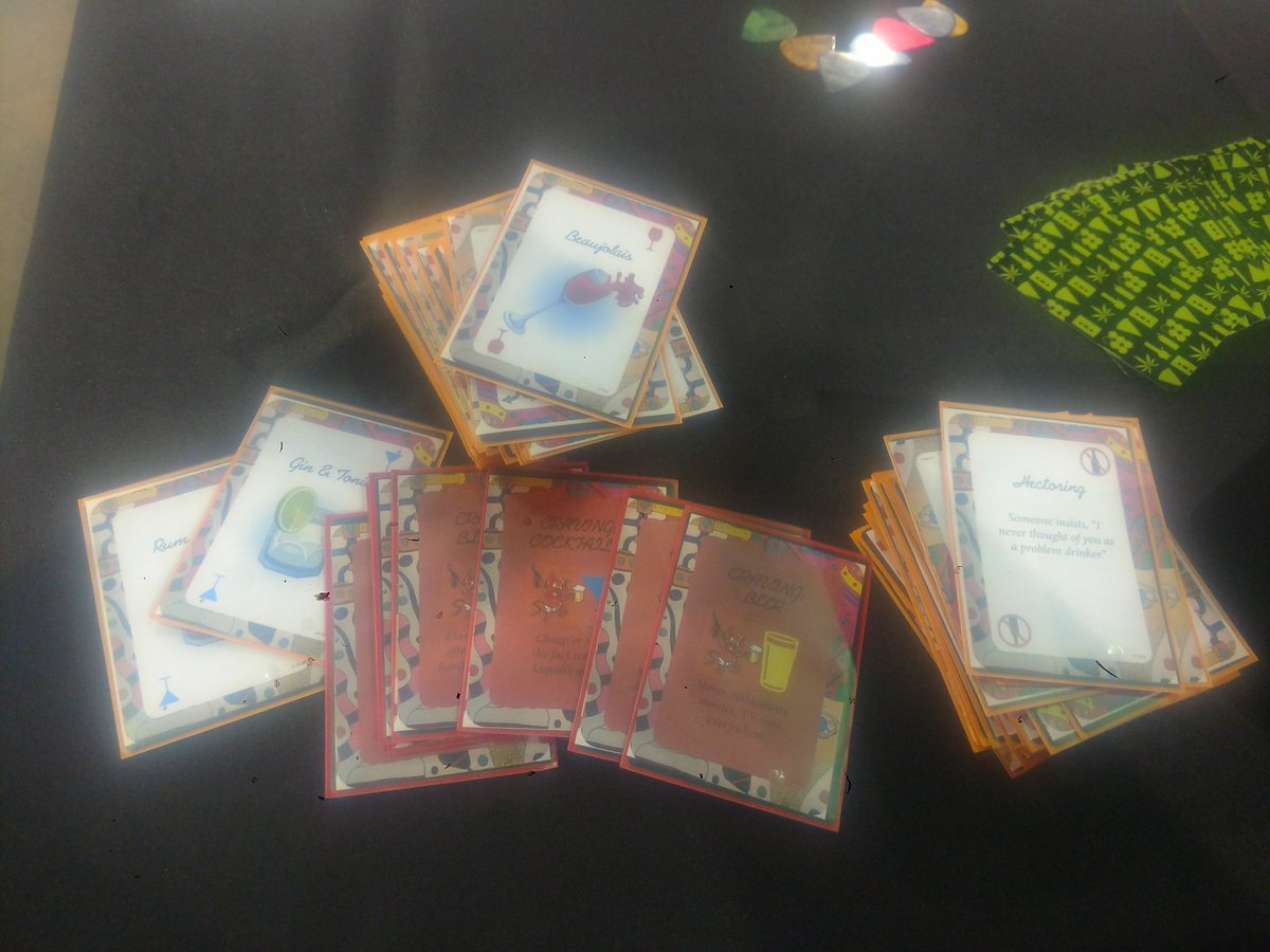 Shiny new LAST CALL deck at #PAXUnplugged ! Demos tomorrow, booth 2533.