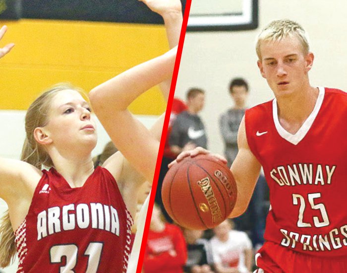 Basketball season tips off tonight! Conway Springs hosts Cheney while Argonia plays at Pretty Prairie.
