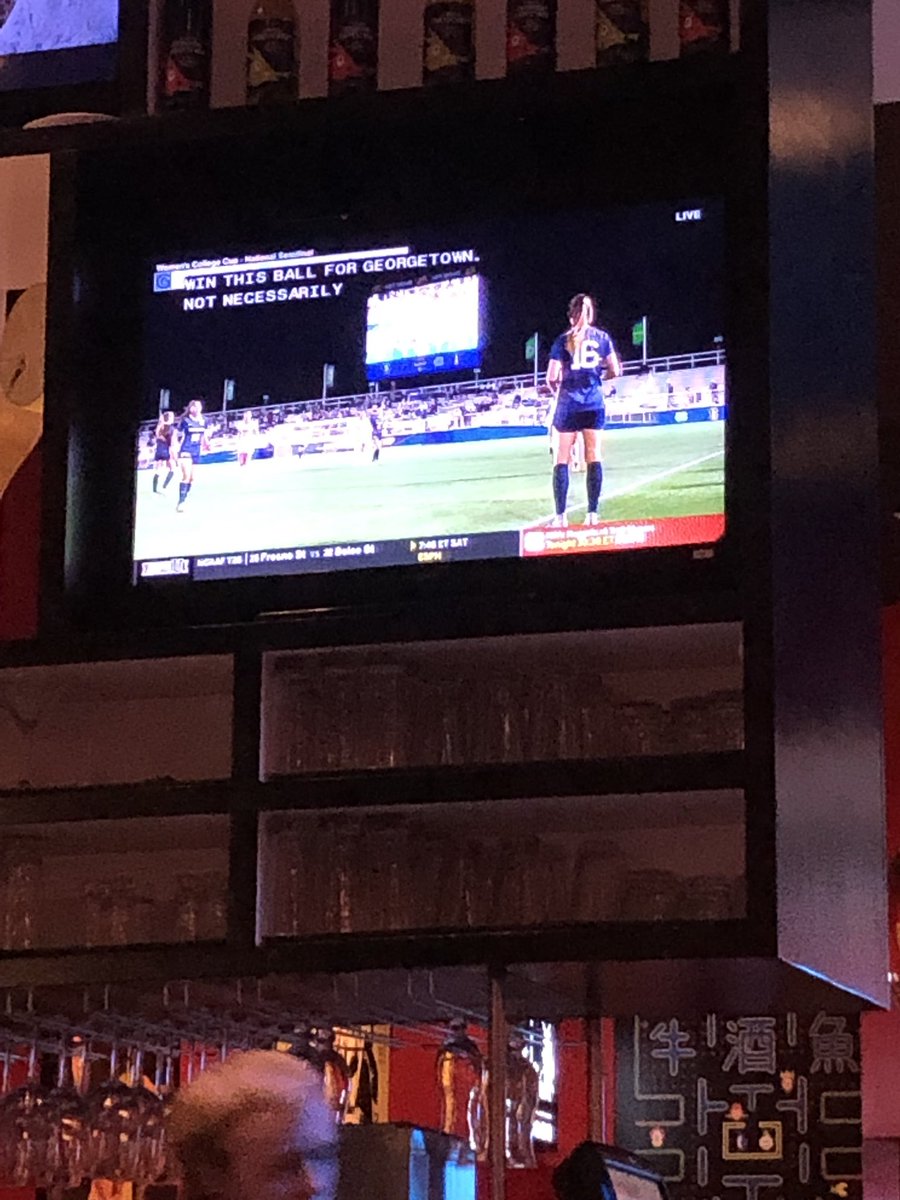 PennFusion_SA's tweet photo. What do you do when you’re at #CASLShowcase and you have an 8:00am game tomorrow? You have an early team dinner and make sure the TV is set to watch #AwesomeAlum Rachael Dorwart and @uncwomenssoccer in the College Cup! #RiseWithUs #ClubMates #9 #ClubLove https://t.co/jDRQanfFsR