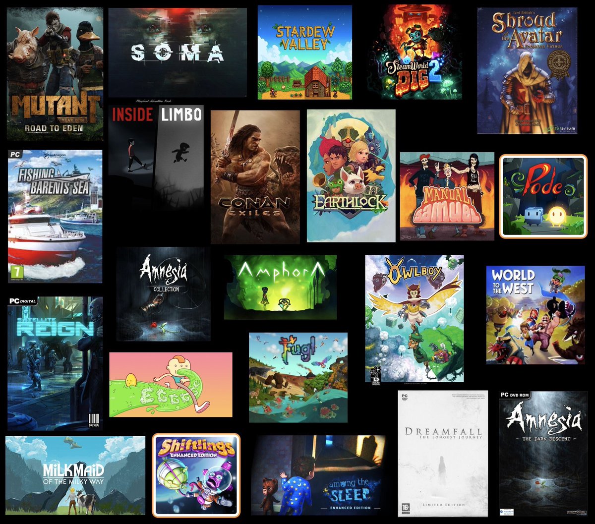 Here's a full list of the 23 games featured in the #SnowcastleCalendar provided by their respective devs!
Multiple winners will be chosen every day! bit.ly/SCCalSoMe
#giveaways #gamedev