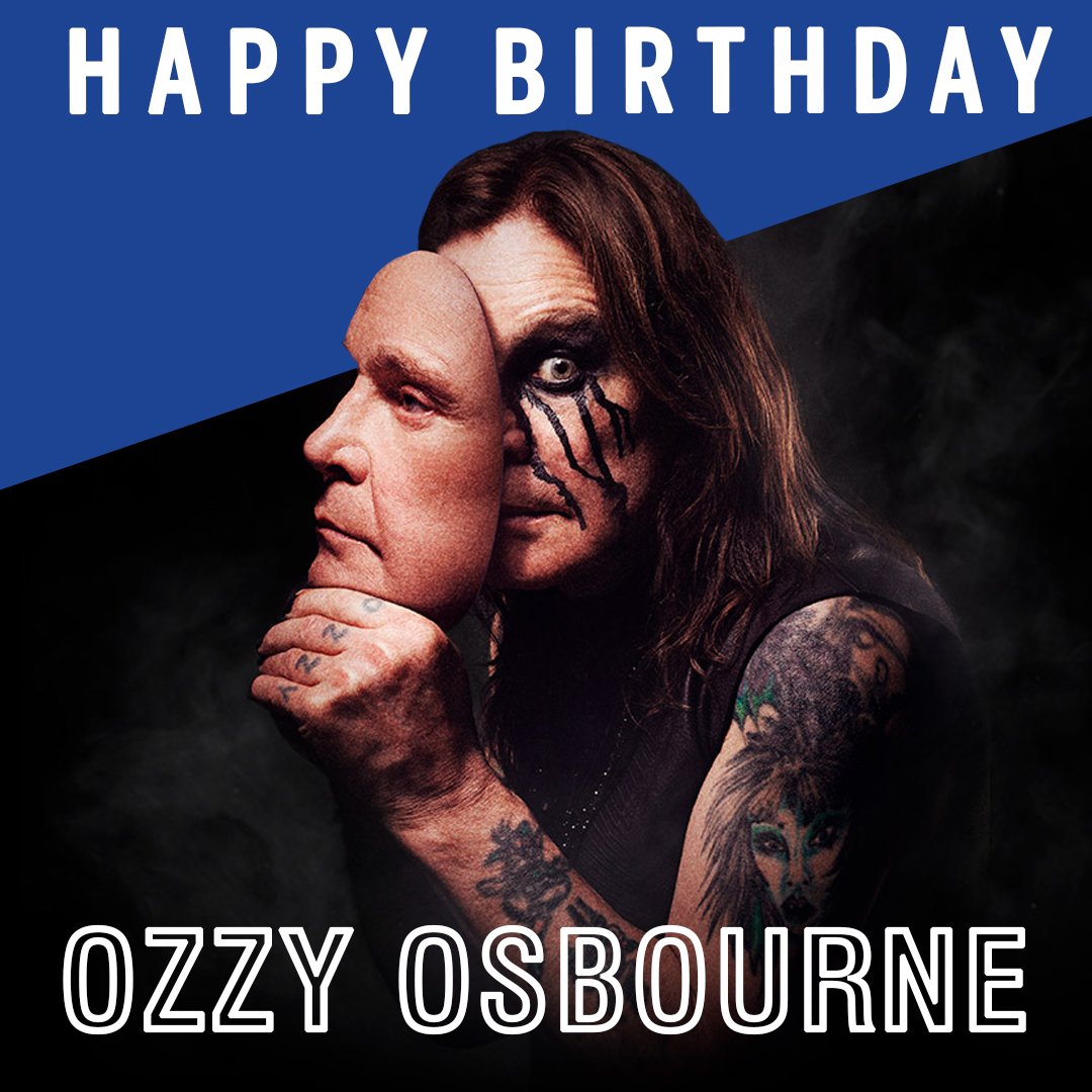 Happy birthday to the Prince of Darkness, Ozzy Osbourne!  