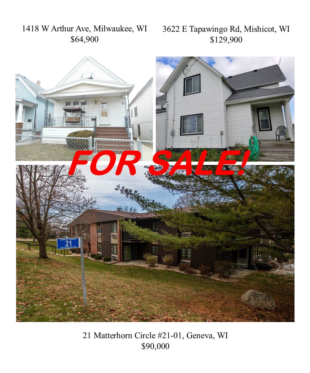 SSSpecialists1's tweet photo. If you're a Buyer, Seller, Investor and interested in a Short Sale Call Us Today!!! 262-412-3344 
To see these listings and many more go to https://t.co/Zn6bfK8CC0

#shortsale 
#helpwithforeclosure 
#helpwithshortsale 
#avoidforeclosure
#youhaveoptions 
#wisconsinshortsales https://t.co/u2o2Cfgz91