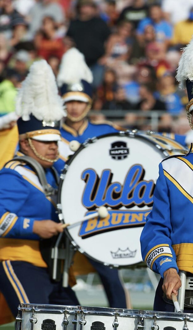 I spy a cute drummer boy!! Stole this off the UCLA fb page. That’s our boy! <a href="/mrfrankflores/">frank flores</a>