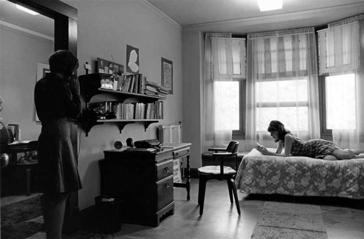 Roble in the 1960s. Credit: University Archives @Stanfordarchives @Stanford @StanfordDaily