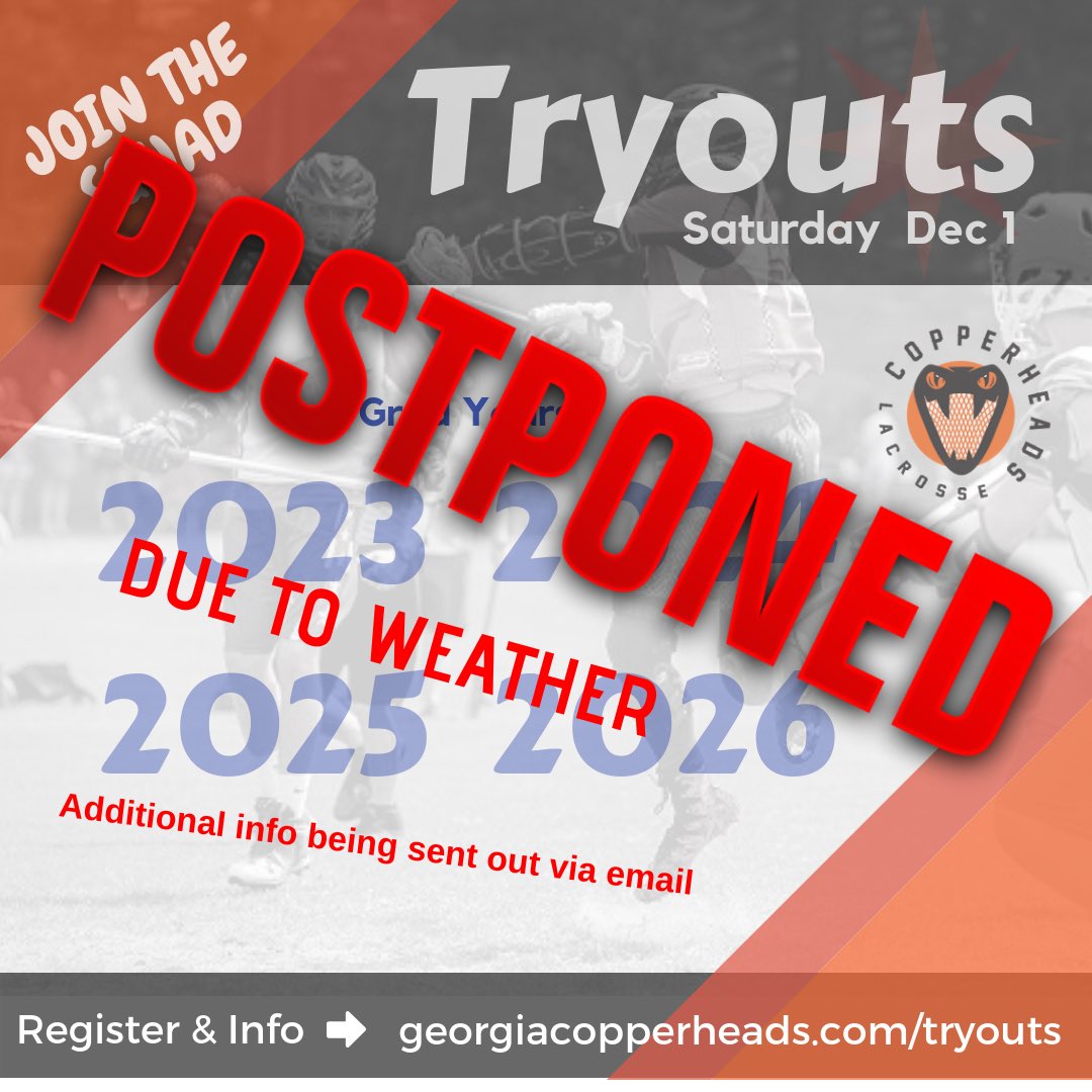 Copperheads Lacrosse tweet media