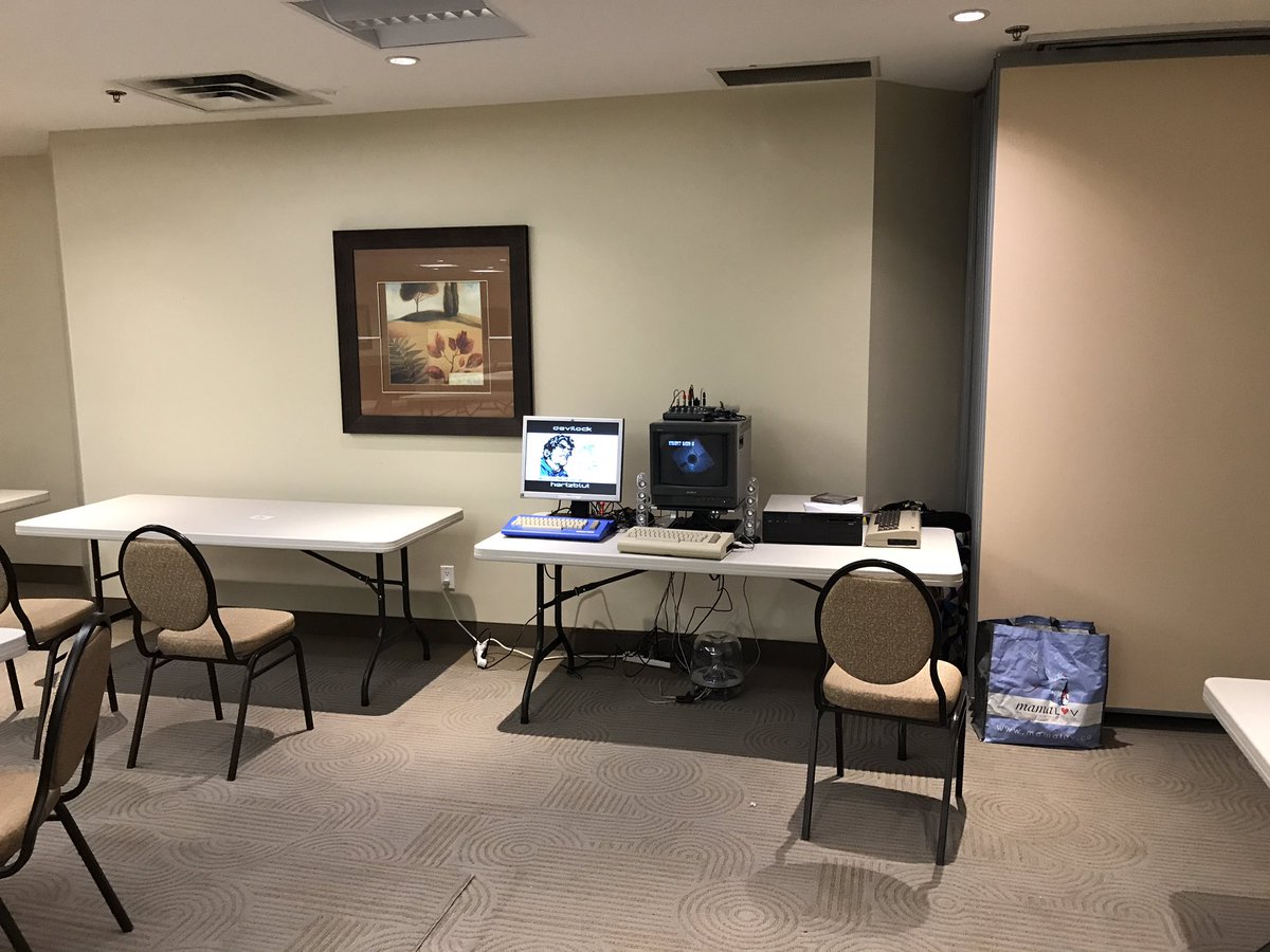 TPUG3's tweet photo. Setup well underway for tomorrow! #WoC2018 #tpug https://t.co/woMUjOr8rr https://t.co/aekGX6aCLh