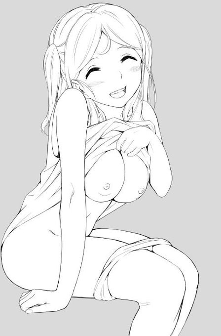 表紙の線画
穂乃香さん…
R18 