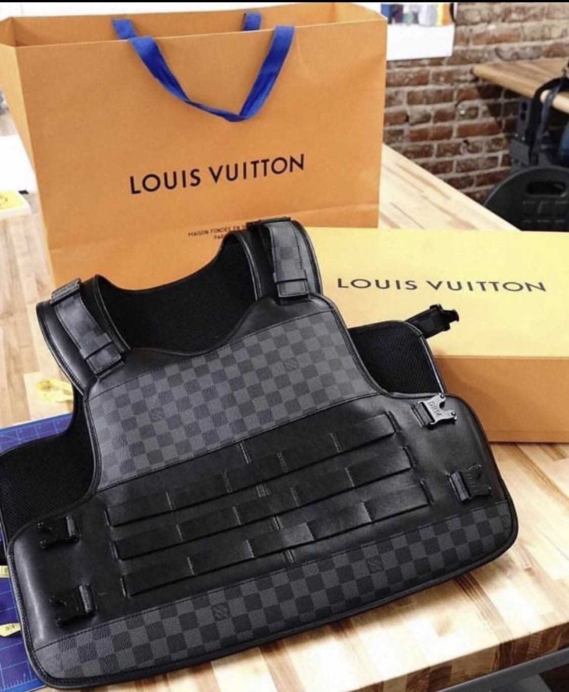 Louis vuitton bullet proof vest