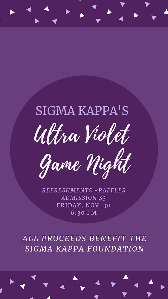 Don’t forget!! Williams center 204!