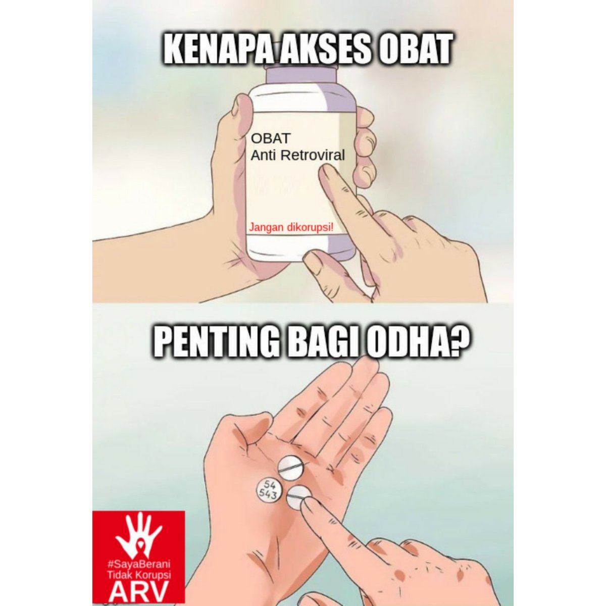 KoalisiAIDS's tweet photo. Berikan opini kalian mengapa akses pengobatan penting bagi Orang Dengan HIV? Atau tidak pemting?
#sayaberani #SayaBeraniTidakKorupsiARV #HAS2018 #hariaidssedunia #HIV #AIDS #ARV #UsutTuntas https://t.co/hM99a08Qae