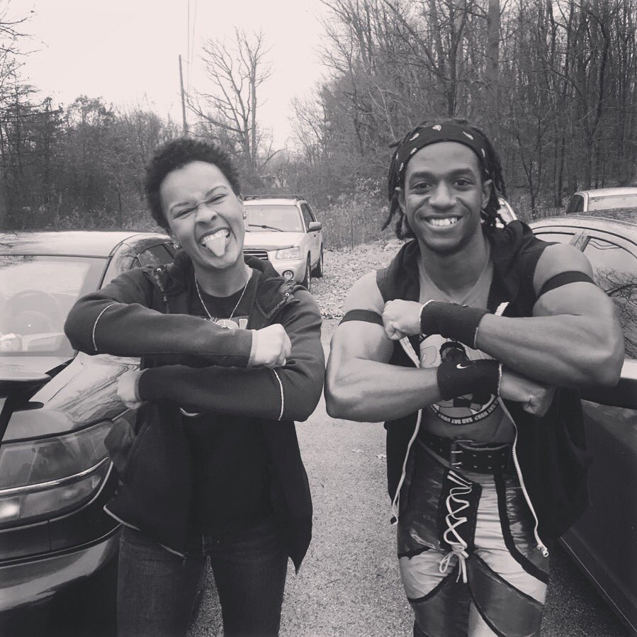 milla_jayy's tweet image. All aboard the SWOLE TRAIN 💪🏼🚂❤️ @WrestlingDBW #November2Remember #IdolSquad #HisNumberOneFan