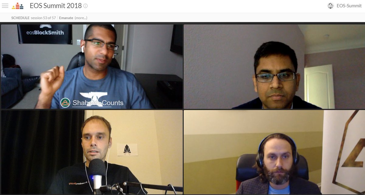 Ashe_Oro's tweet photo. Proxies vs Block Producers panel!!  Ok ok, we're actually super friendly and the conversation has been awesome!  :P

#EOSSummit2018 #EOS #BuildFreedom https://t.co/1NdLShFGDe