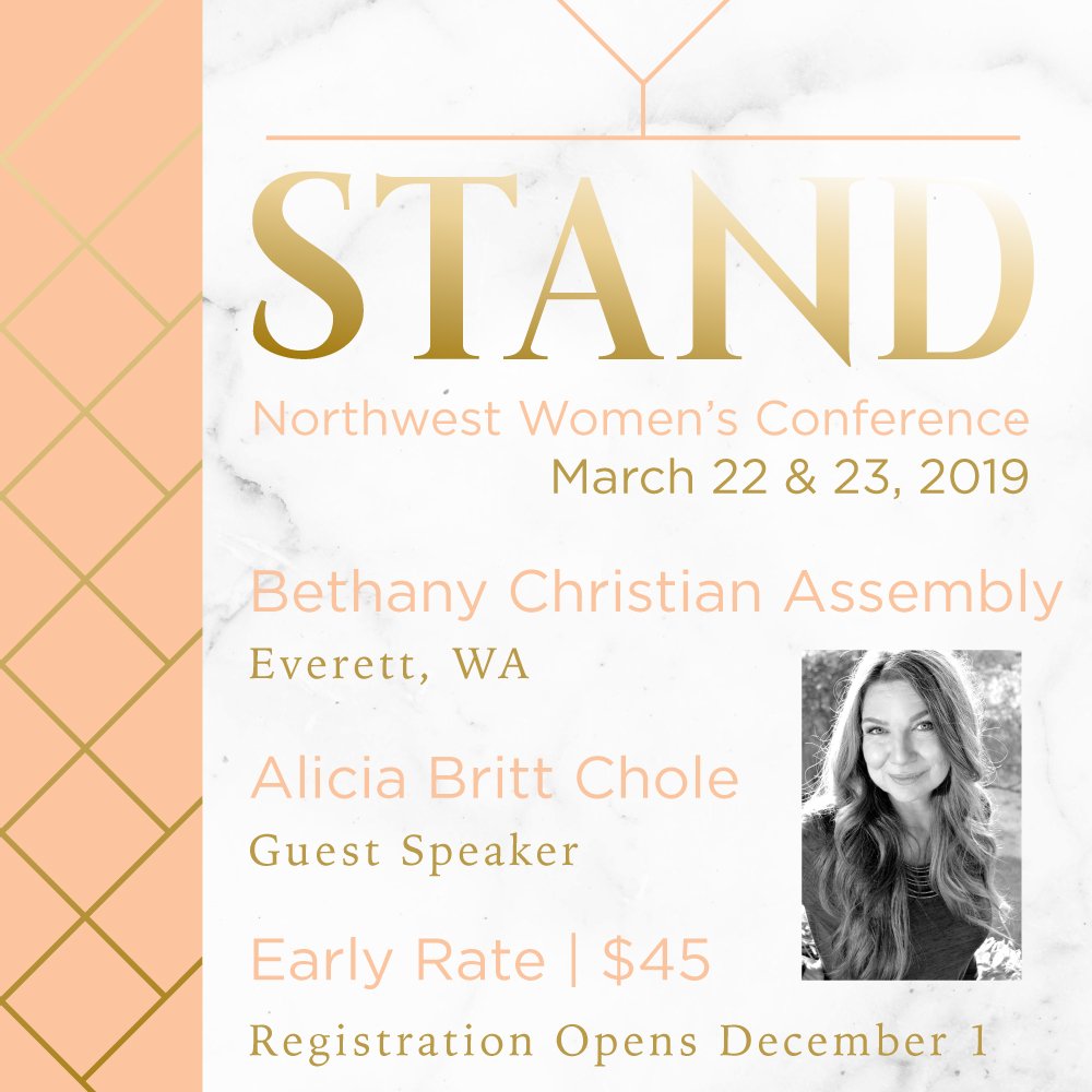NWWomen's tweet photo. BIG NEWS! Registration for Northwest Women's Conference 2019 opens tomorrow! Follow us here, Instagram or Facebook to find out how to save even more on the already great early rate of $45! https://t.co/A3gHtSudRh #NWWC19 #Stand https://t.co/W1ZGn1yaqu