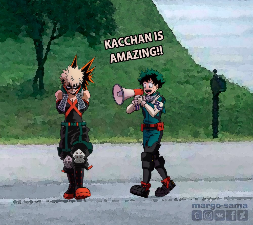 MargoSama's tweet photo. *air horn blaring*
#katsudeku #bakudeku #bnha https://t.co/Me9DEfrX3A