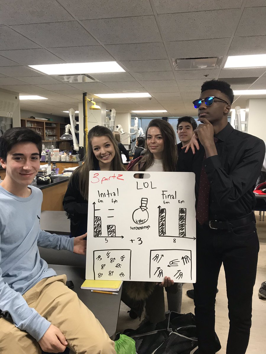 MsCourtJacobs's tweet photo. Working hard on understanding energy and phases of matter by creating energy flow bar graphs in Chemistry today. Really enjoying working with theses students! @MrsRosellRHS @RHSFalcons #RHSChem https://t.co/AEiS3L0uqW