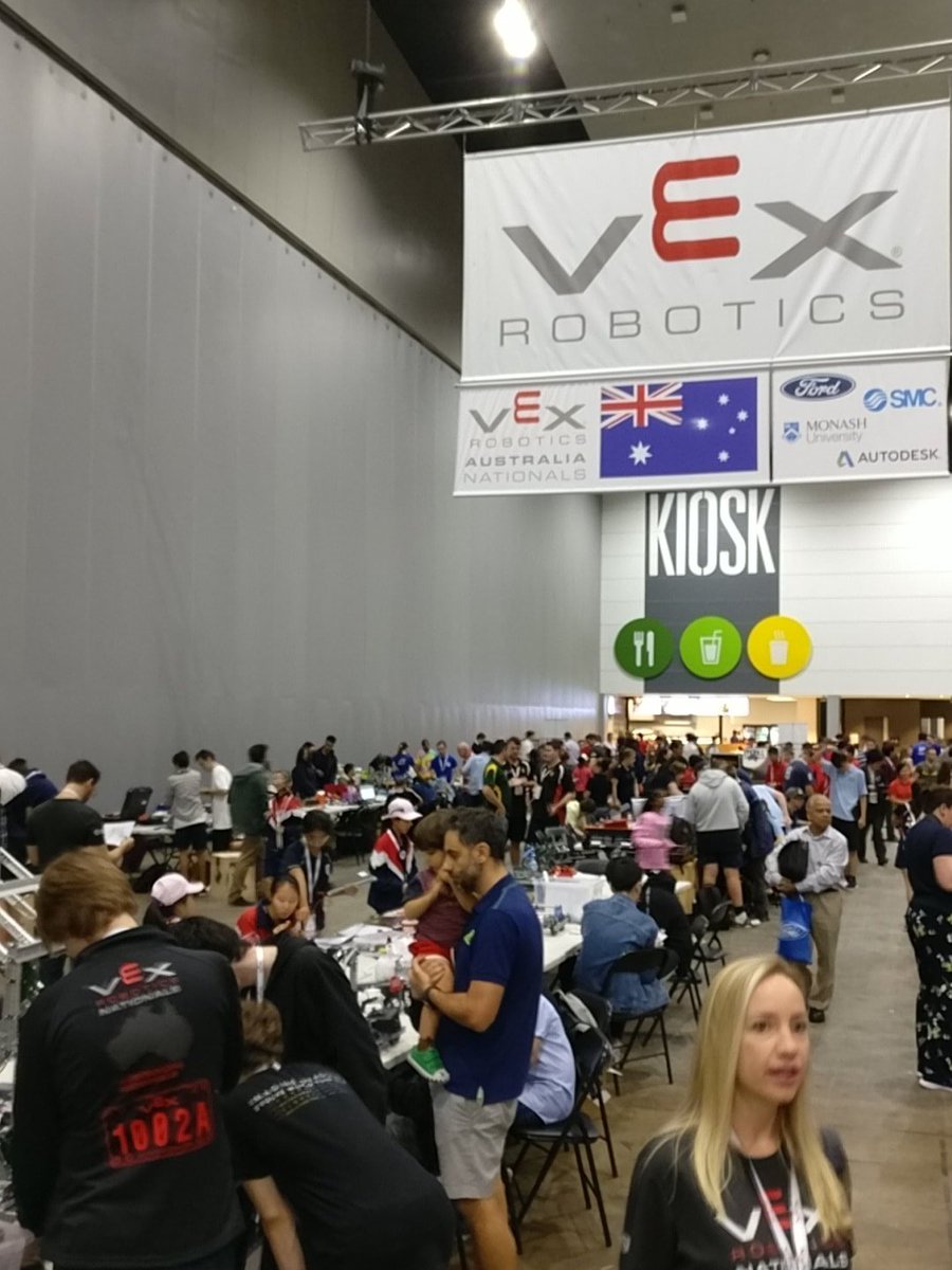 A very full robot tournament at today's <a href="/VEXRobotics/">VEX Robotics</a> Australian Nationals