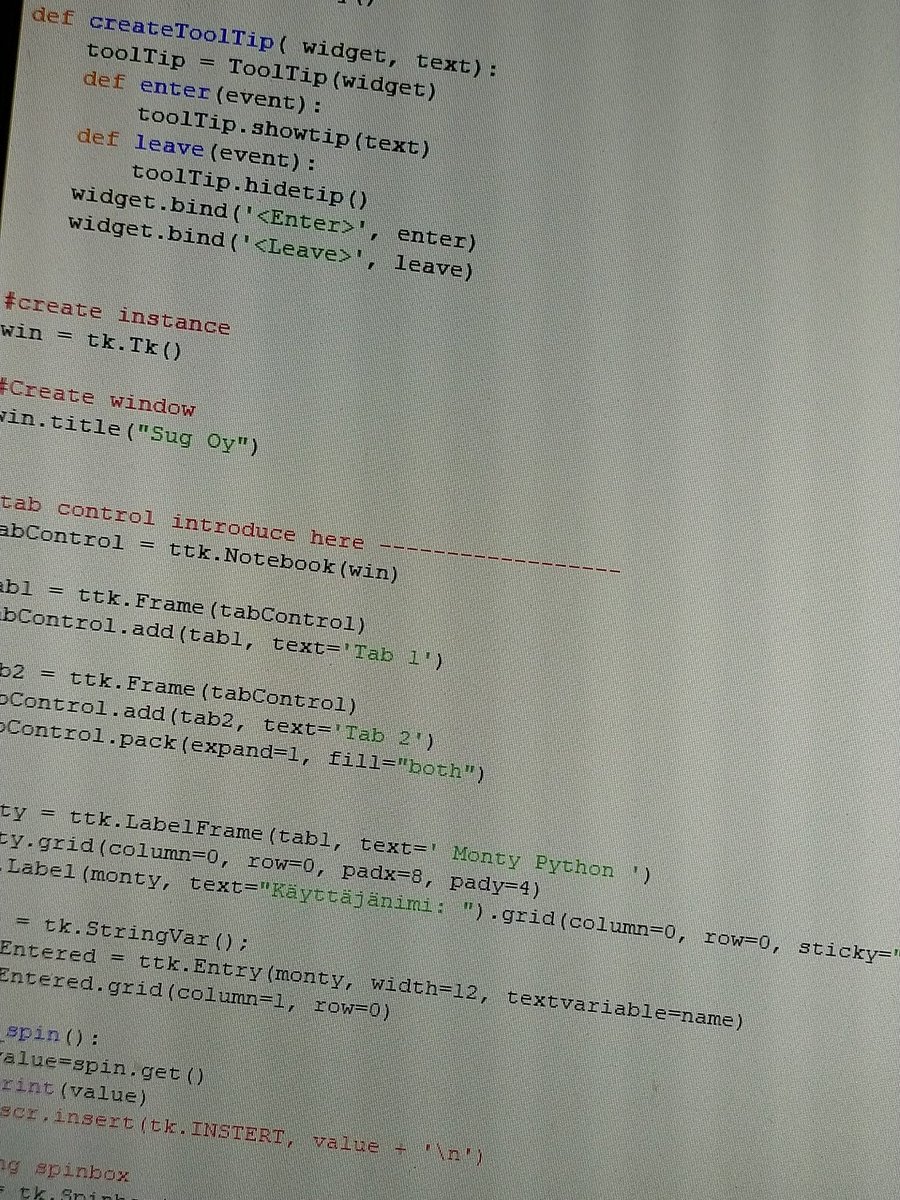 SugGames's tweet photo. Python day. Let's see what we will get from here.
#Python #coding #FridayMotivation #programming https://t.co/I1fZlhnsLP