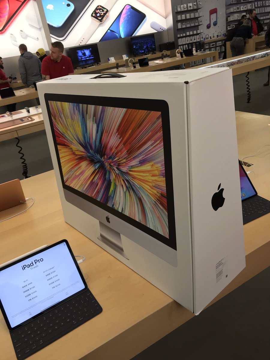 kiamozaffarii's tweet photo. Bought a new iMac just to edit the final #em18 video project #3kdedication https://t.co/tmmEKyTZHg