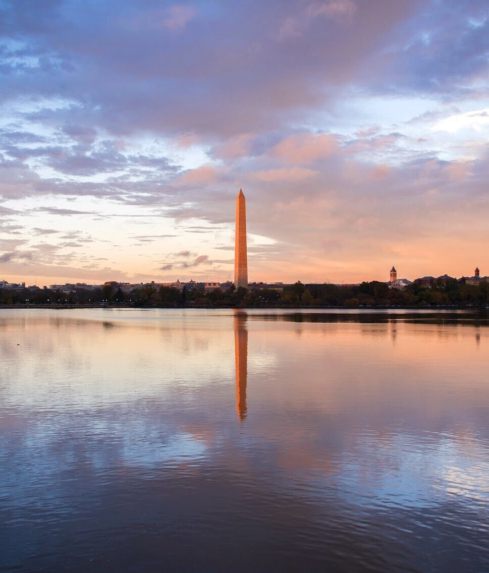 The Washington Monument.