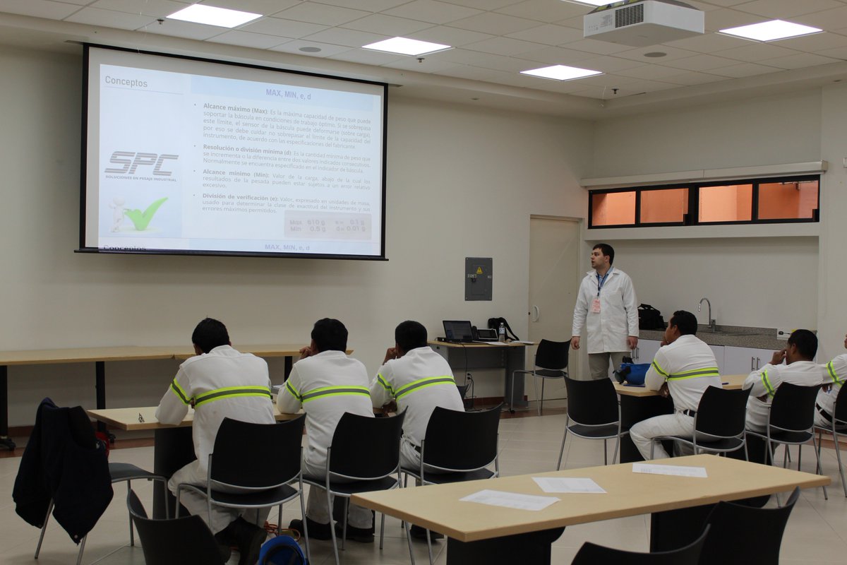 ISPCac's tweet image. Capacitamos a nuestros clientes para que los operadores de básculas y balanzas conozcan las recomendaciones para pesar correctamente y den el uso correcto a sus instrumentos.
Sistemas de Pesaje y Control. Buenas Practicas de Pesaje (BPP -GWP)
ispc.com.mx