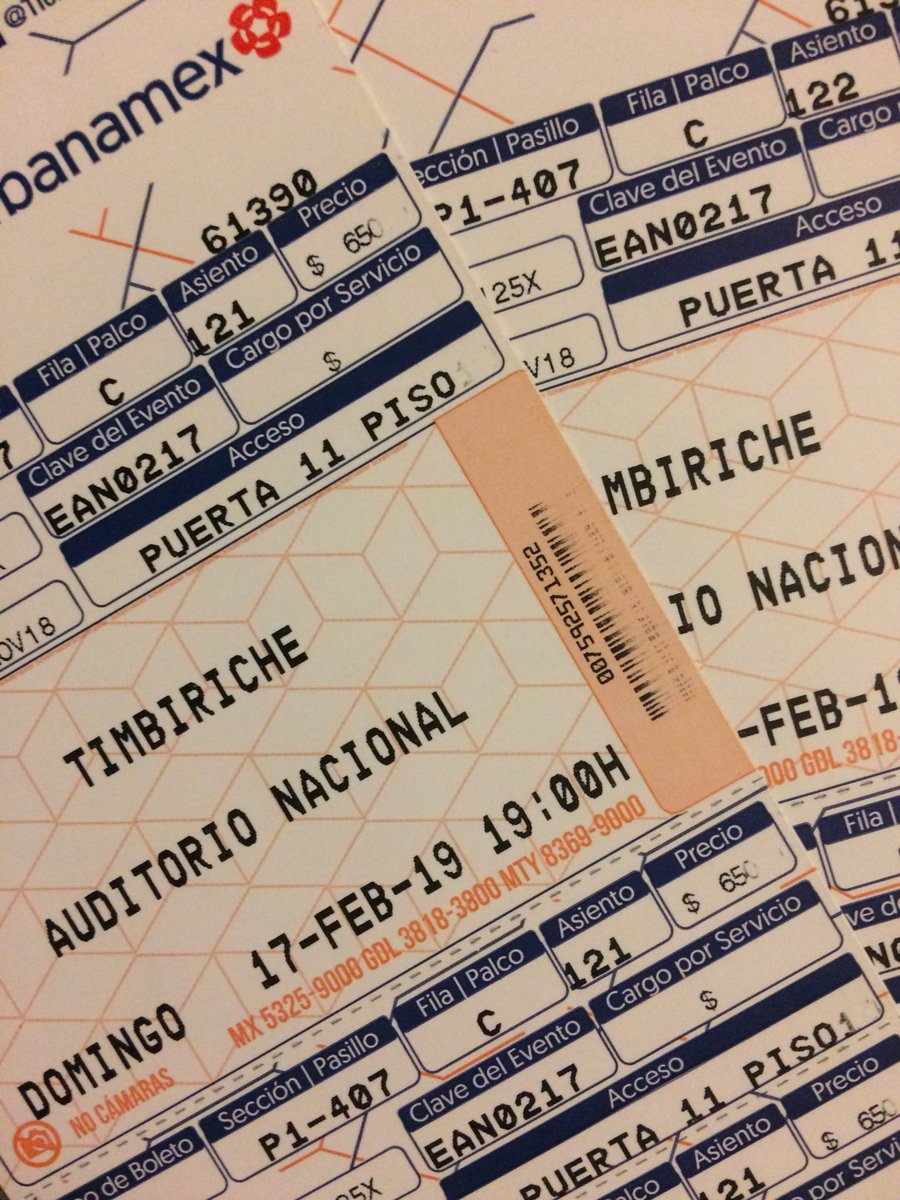 Ignacio93SC's tweet photo. Cuando tú amiga te sorprende con boletos para ir al concierto de tu grupo favorito @Timbiriche_35 y festejar el día de tu cumpleaños increíblemente @SashaSokol @bennyibarra @erikrubin @alixbauer @marianagarza70 @DiegoSchoening https://t.co/orGPlotMMo