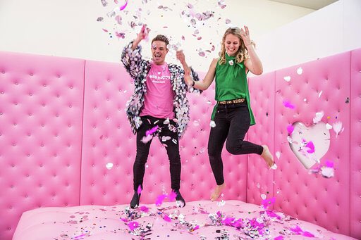 #JUMPFORJOY it’s the weekend 🥳 #WeekendPlans..... do you even need to think about it? #ElleWeekender #Unmissable 🎫