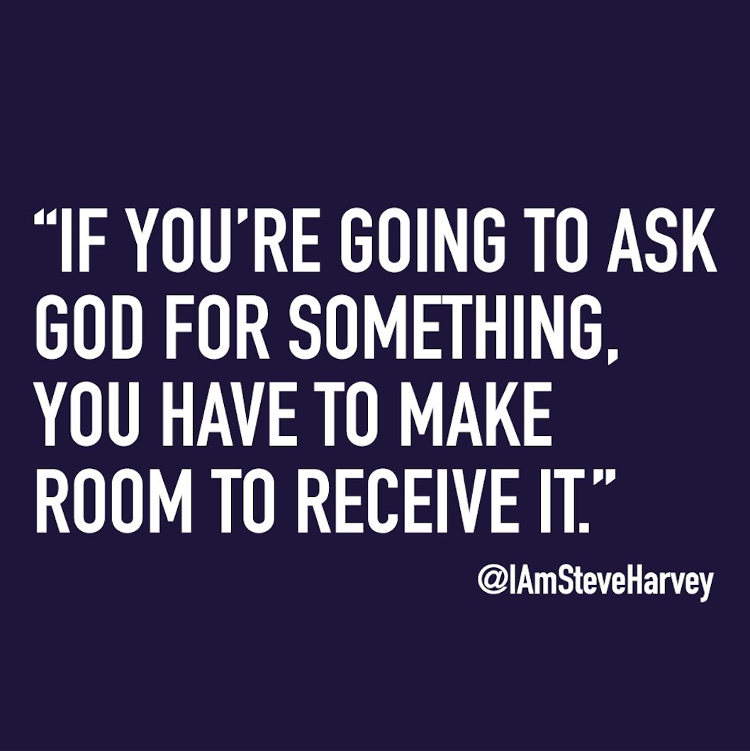 IAmSteveHarvey's tweet image. Have you made room yet?
