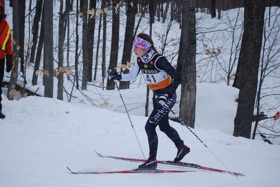 Name: Jordyn Leighton
Year/Program: 3rd Year Global and International Studies with a specialization in Global Law and Social Justice
Hometown: Ottawa, Ontario 
Favourite race: Skate distance
Fun fact: She enjoys reading books. Her favourite books are Lord of the Rings