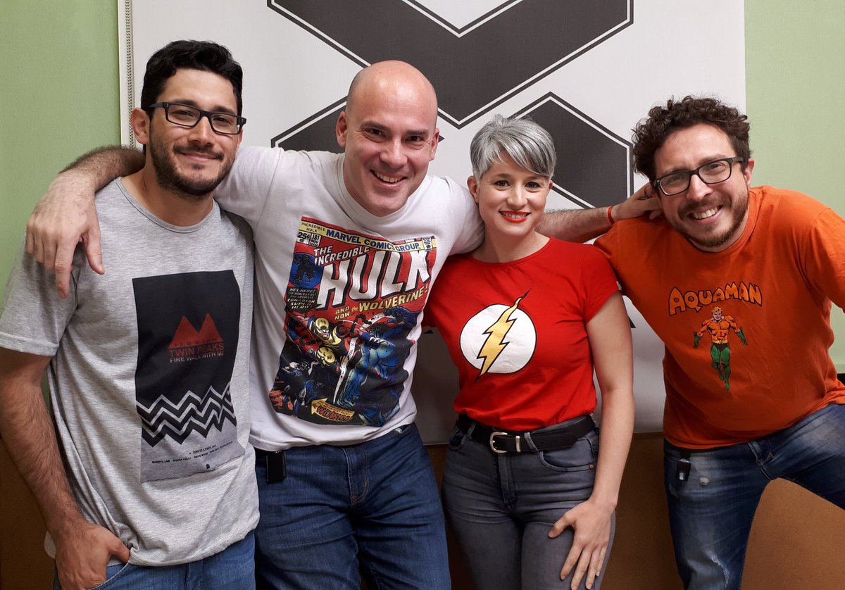 ArgComicCon's tweet photo. Se terminó el último #ACCNightShow pre #ACC10... falta tan poco! Hasta el viernes! @rob_sche @karinzavalaok #LuchoSaracino @Rodri_Molina https://t.co/xyCSqWcHwl