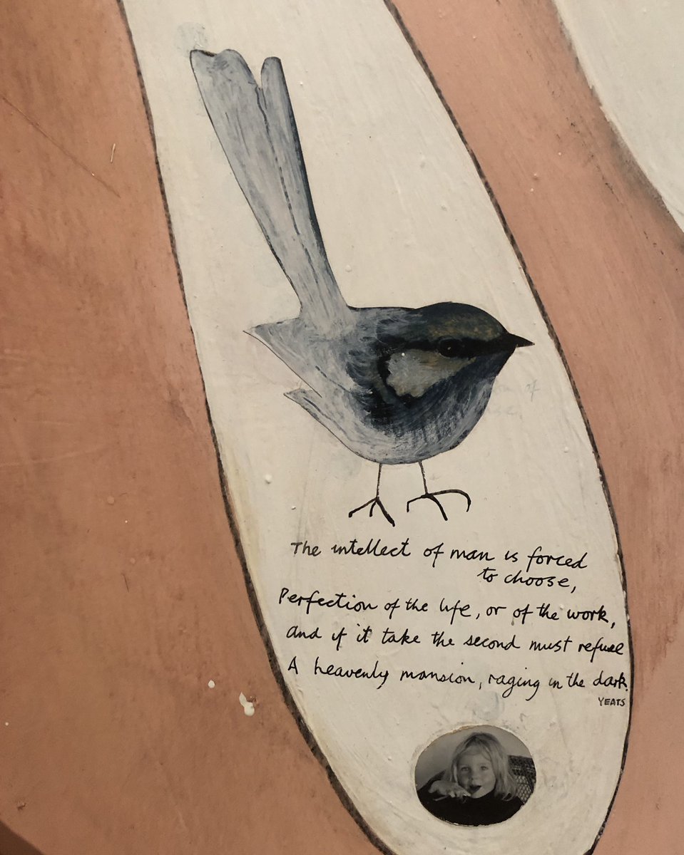WithCause1's tweet image. Detail from #BrettWhiteley America @IanPotterMuseum #art