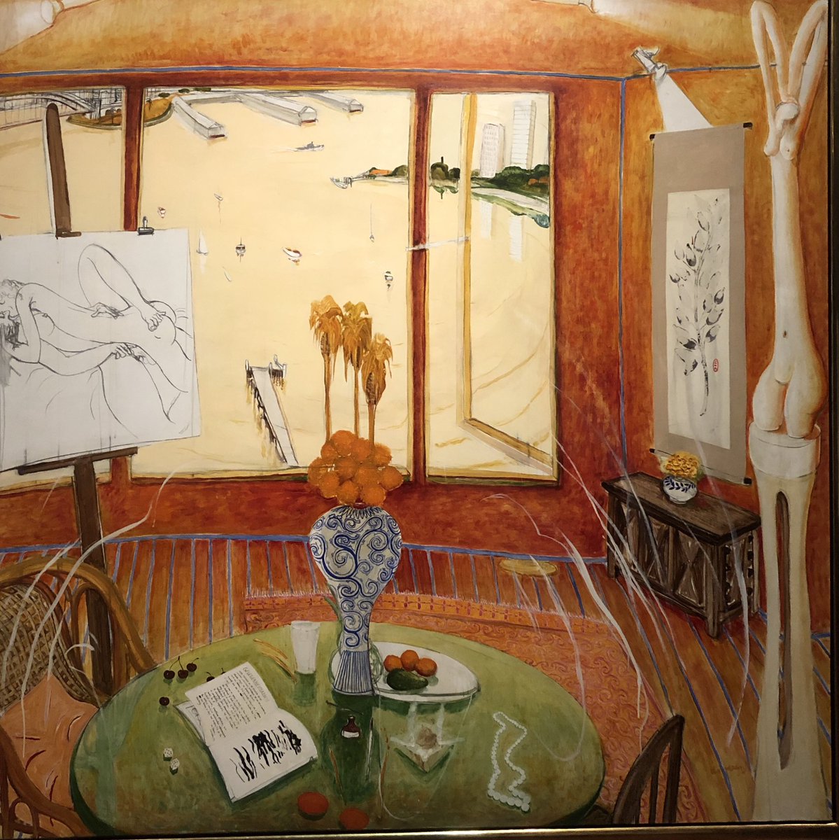 WithCause1's tweet image. #BrettWhiteley at @IanPotterMuseum #art