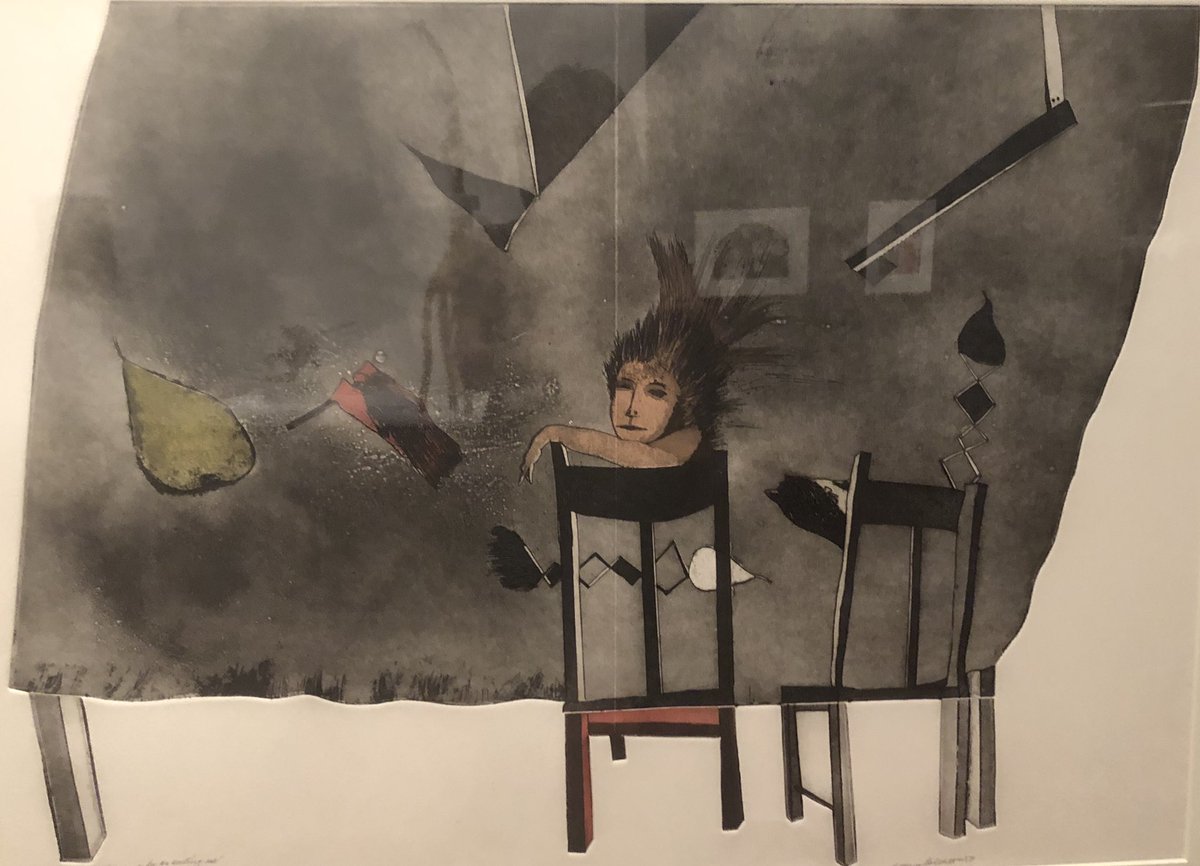 WithCause1's tweet image. #Baldessin #art @IanPotterMuseum