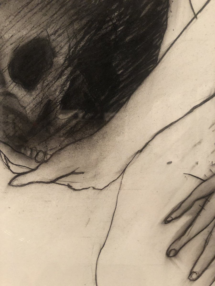 WithCause1's tweet image. #Baldessin at @IanPotterMuseum his line! Brilliant. #art