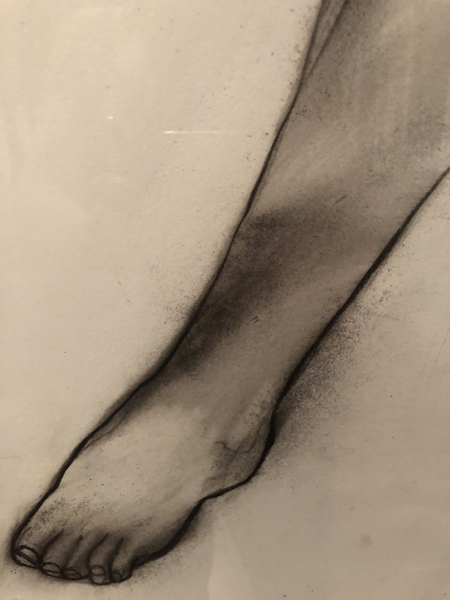 WithCause1's tweet image. #Baldessin at @IanPotterMuseum his line! Brilliant. #art