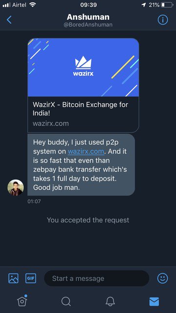 NischalShetty's tweet image. Glad to hear that! We&apos;re serious about our mission of involving every Indian in the blockchain revolution. 

We&apos;ll do whatever it takes to help every youth in India participate 🇮🇳

#isupportcrypto