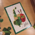 パズルが解けない子どもが取った行動とは？？あおむし可哀想!