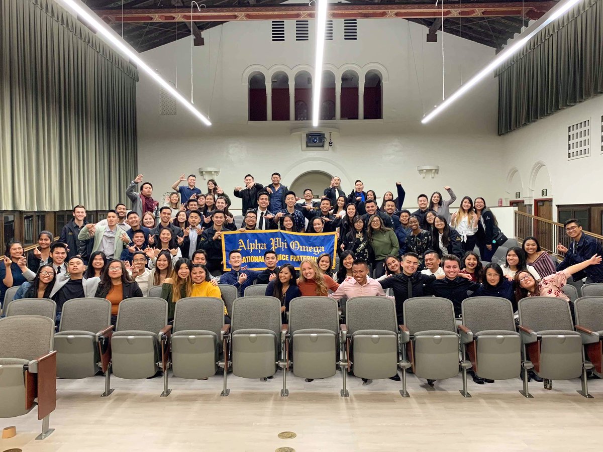 APOSDSU's tweet photo. Alpha Delta Chapter, Alpha Phi Omega is proud to introduce our newly crossed Paul V. Louie Phi Pledge Class. Throughout this semester, they’ve continuously worked hard and grown in all aspects of LFS. Congratulations, and welcome into our Fraternity! #aposdsu #activation https://t.co/GM4ivKAWld