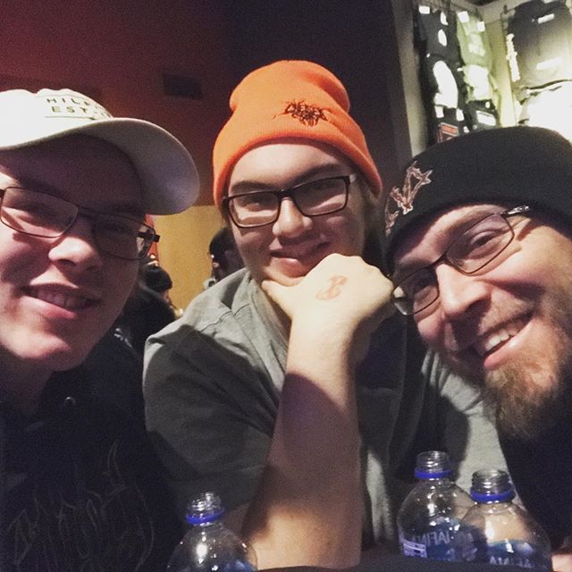 Chef_Ray_C's tweet photo. CannibalCorpse-HateEternal-HarmsWay..!!!! Birthday present for @thorne.carpenter and he is now 18!! Love you so much and are growing into a great man.... my other guy @stoney_boyyy......proud dad of 2 young men!!!#fathersons#hellyeah#proudfather#lovemyho… https://t.co/dhXgPCupz6 https://t.co/XYQB54oc5h