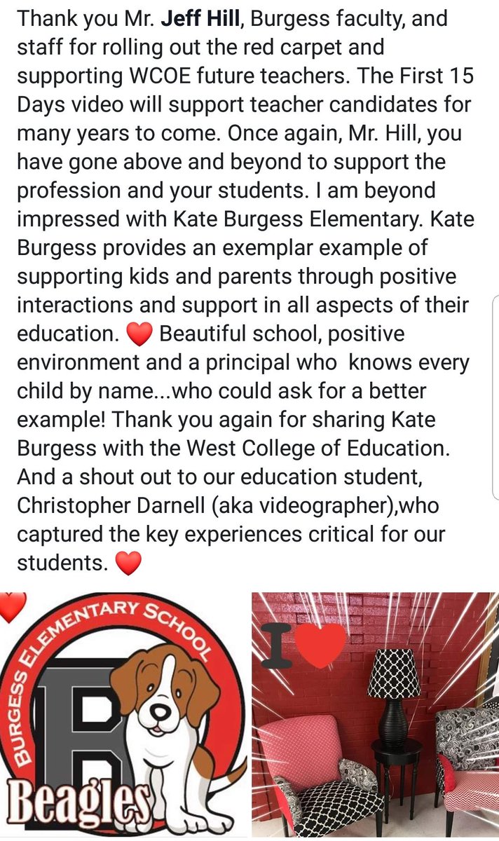 What an awesome experience to be able to help future teachers!! <a href="/WFISDschools/">Wichita Falls ISD</a> <a href="/PeterEGriffiths/">Peter E Griffiths</a>